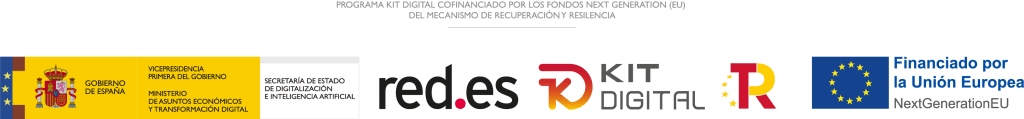 Logos Kit digital - Publicidad Proyecto financiado por el programa Kit Digital